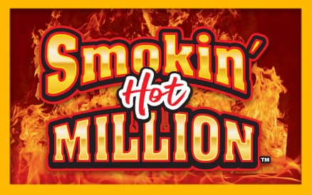 SMOKIN' HOT MILLION scratch-off ticket