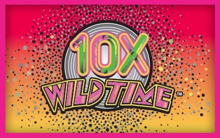 10X WILD TIME scratch-off ticket