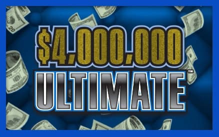 $4,000,000 ULTIMATE scratch-off ticket