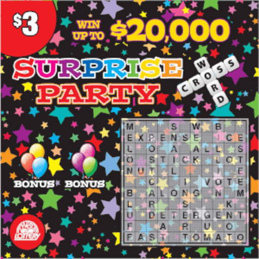 FIESTA-PIZZA-BBQ-PARTY CW scratch-off ticket