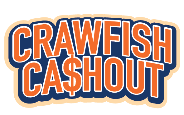 CRAWFISH CA$HOUT scratch-off ticket