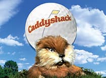 CADDYSHACK scratch-off ticket