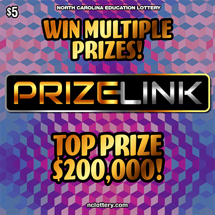 PRIZE LINK CONNECT scratch-off ticket