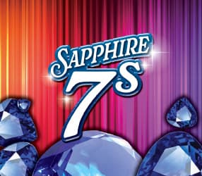 SAPPHIRE 7S scratch-off ticket