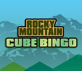 ROCKY MOUNTAIN CUBE BINGO scratch-off ticket