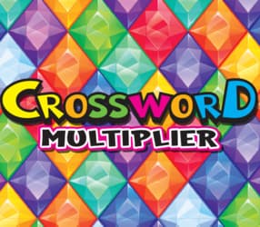 CROSSWORD MULTIPLIER scratch-off ticket
