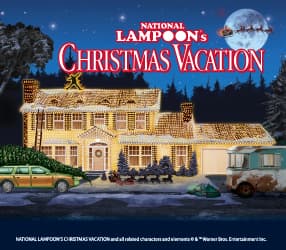 NATIONAL LAMPOON'S CHRISTMAS VACATION scratch-off ticket
