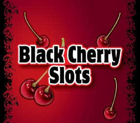 BLACK CHERRY SLOTS scratch-off ticket
