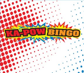 KA-POW BINGO scratch-off ticket