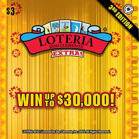 LOTERIA EXTRA! 3RD EDITION scratch-off ticket