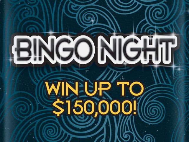 BINGO NIGHT scratch-off ticket