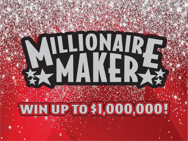 MILLIONAIRE MAKER scratch-off ticket