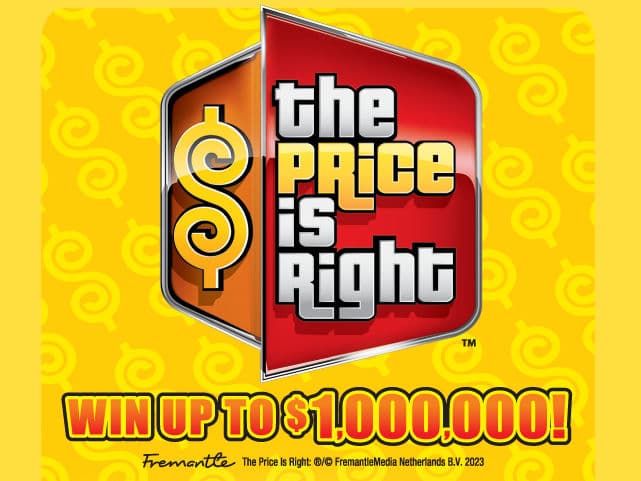 THE PRICE IS RIGHT™ scratch-off ticket