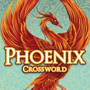 PHOENIX CROSSWORD scratch-off ticket
