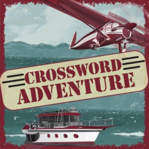 CROSSWORD ADVENTURE scratch-off ticket