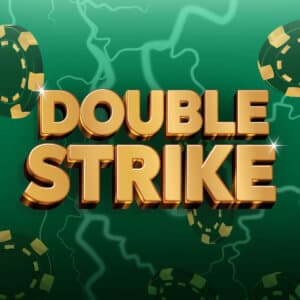 DOUBLE STRIKE scratch-off ticket