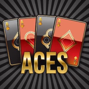 ACES scratch-off ticket