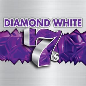 DIAMOND WHITE 7S scratch-off ticket