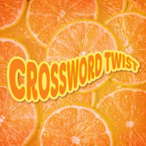 CROSSWORD TWIST scratch-off ticket