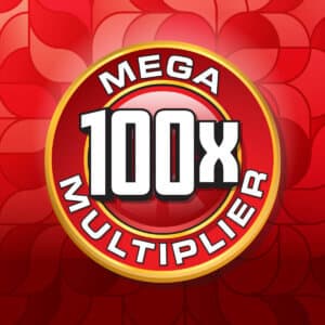 MEGA 100X MULTIPLIER scratch-off ticket