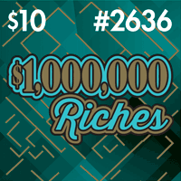 $1,000,000 RICHES scratch-off ticket