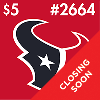 HOUSTON TEXANS scratch-off ticket