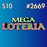 MEGA LOTERIA scratch-off ticket