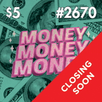 MONEY MONEY MONEY scratch-off ticket