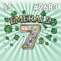 EMERALD 7S scratch-off ticket